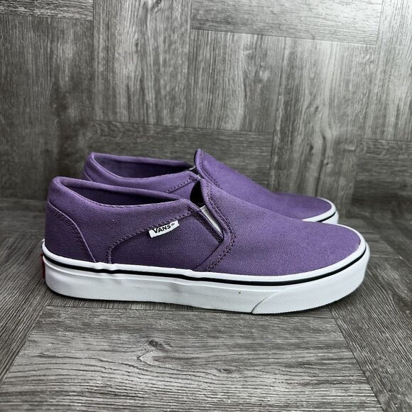 Vans Classic Slip-On Women's size 9 Purple Shoes - Picture 1 of 8